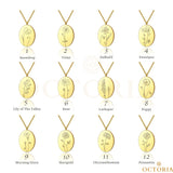 Collier or 18K - Ref Col0092