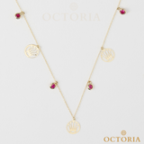 Ensemble or 18k ( Collier + Gourmette ) - Ref Ens0003